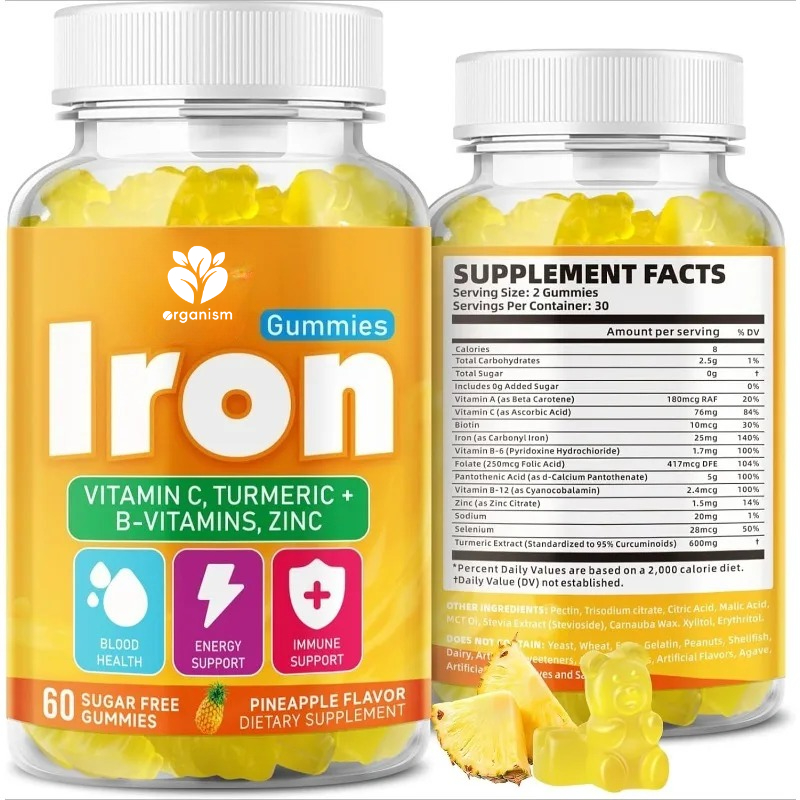 Multivitamin Gummy Adult - Iron gummies are rich in vitamins
