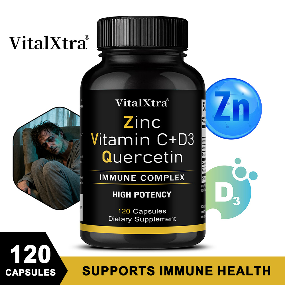 Nutrition Zinc - Zinc Quercetin 500mg with Vitamin C