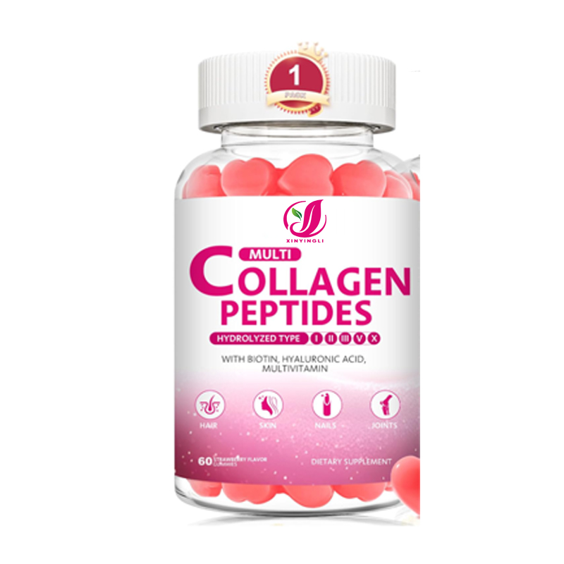 Multivitamin Gummy Adult - Multi collagen peptide gummies, type I,