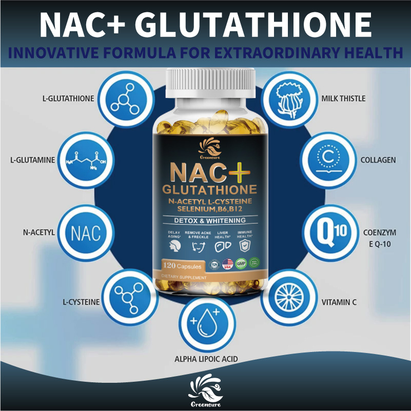 NAC Glutathione Capsules N-Ace - Nac N Acetyl Cysteine recensione e prezzo