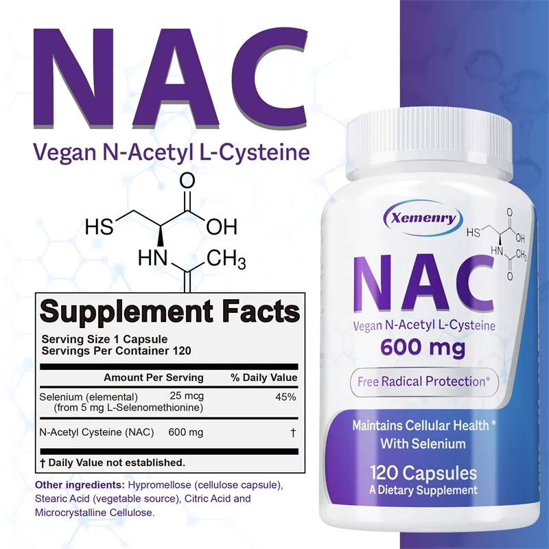 NAC Capsules 600mg - Support S - Nac N Acetyl Cysteine recensione e prezzo