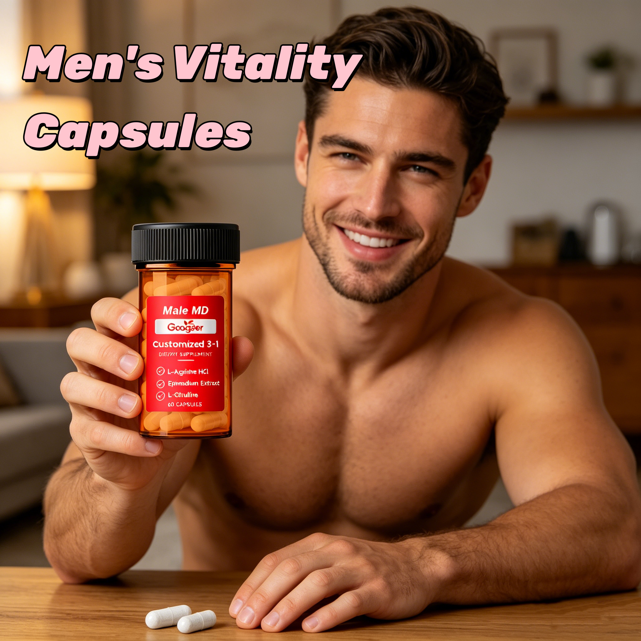 GOOGEER Men's Health Capsules  - Nutrition Fitness Supplements recensione e prezzo