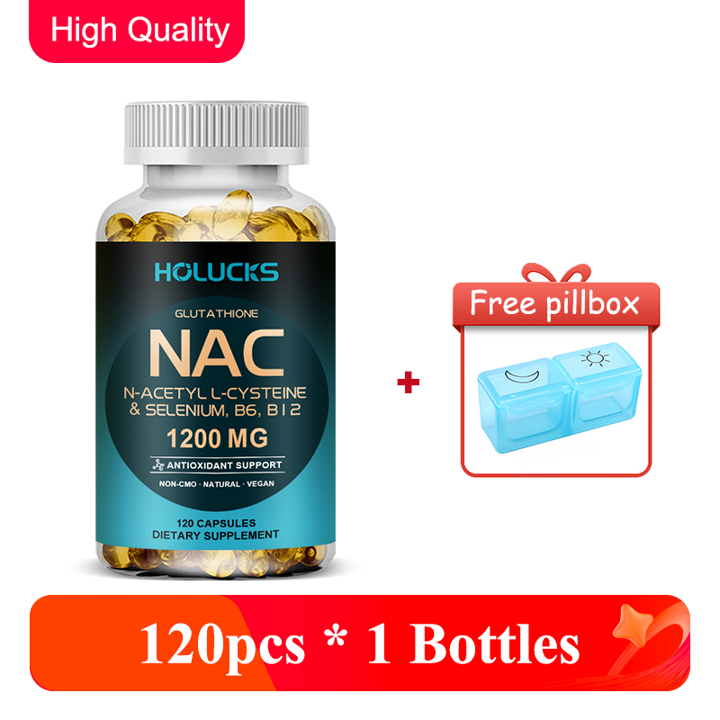 NAC 1200mg Capsules, Liver Hea - Nac N Acetyl Cysteine recensione e prezzo