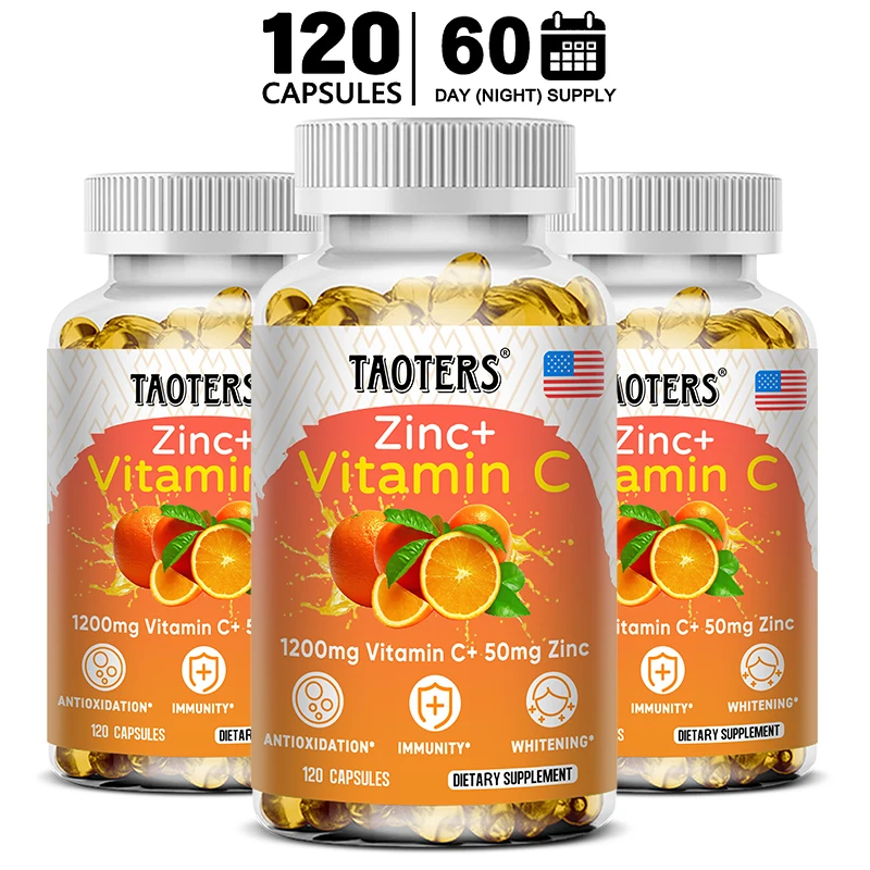 Taoters Vitamin C + Zinc Suppl - Nutrition Zinc recensione e prezzo