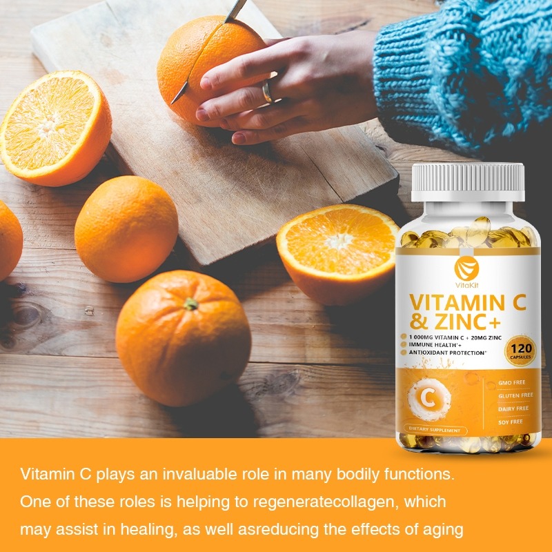 Vitakit Vitamin C 1000mg with  - Nutrition Zinc recensione e prezzo