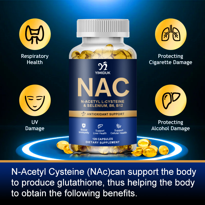 NAC Glutathione Capsules N-Ace - Nac N Acetyl Cysteine recensione e prezzo