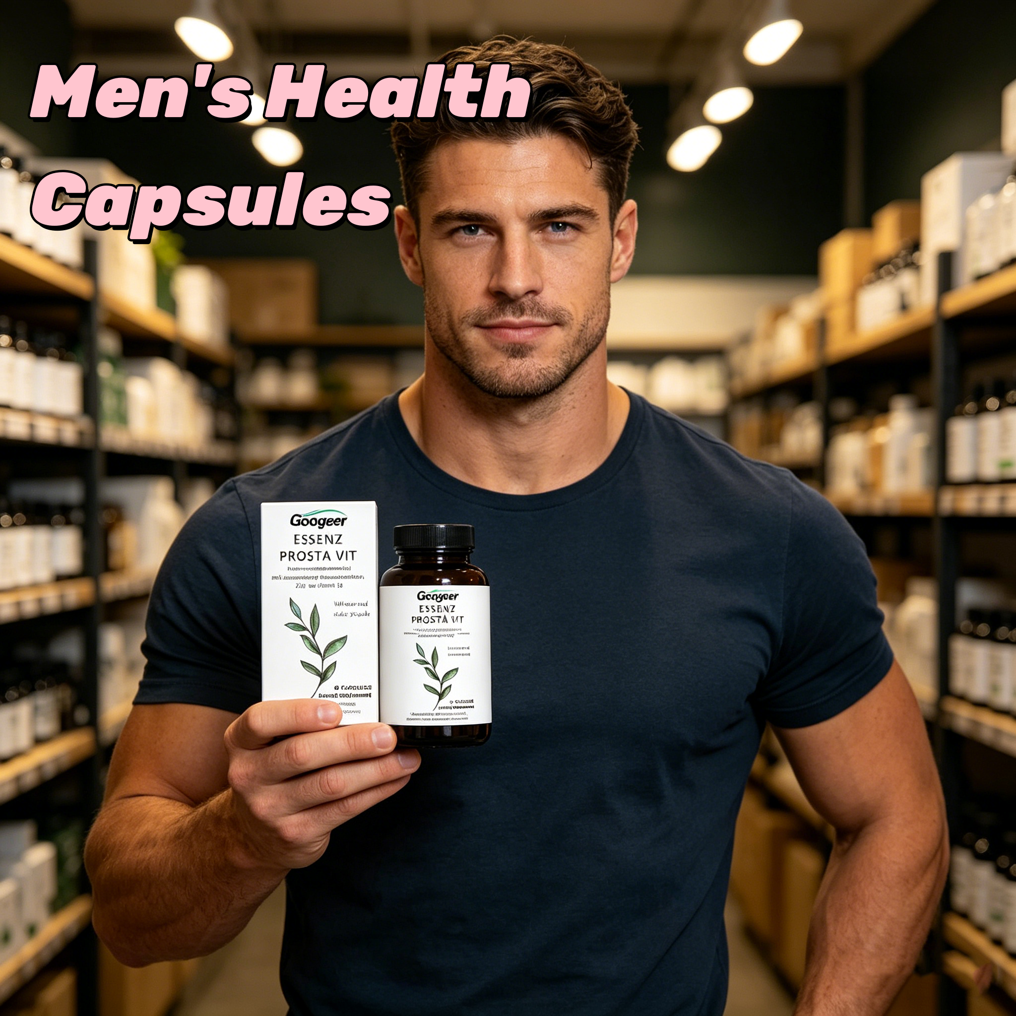 GOOGEER Men's Health Capsules  - Nutrition Fitness Supplements recensione e prezzo