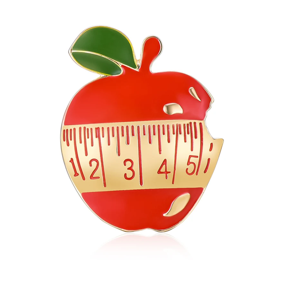 Nutrition Apple Enamel Brooch  - Nutrition Zinc recensione e prezzo