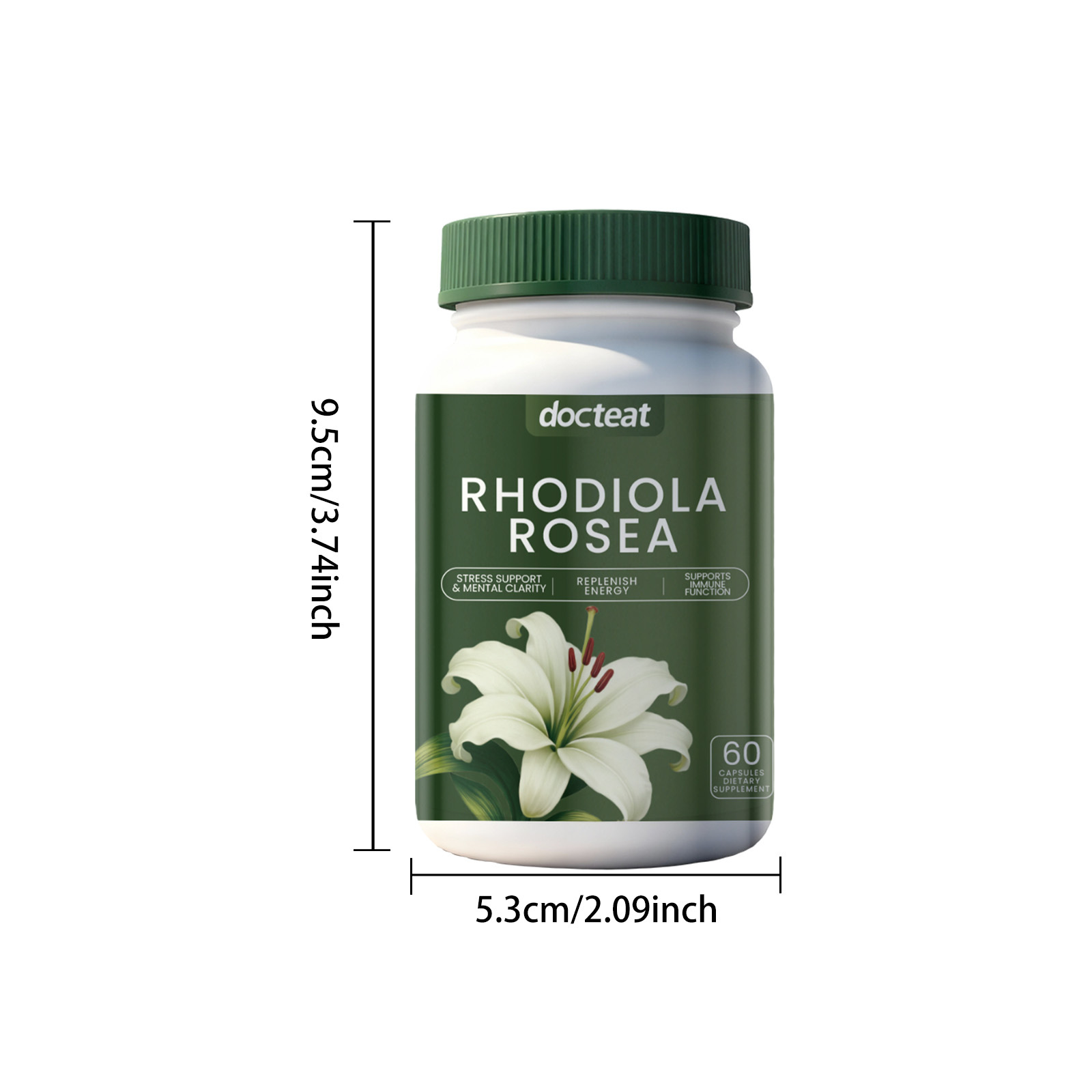 DOCTEAT Men's Health Capsules  - Nutrition Fitness Supplements recensione e prezzo