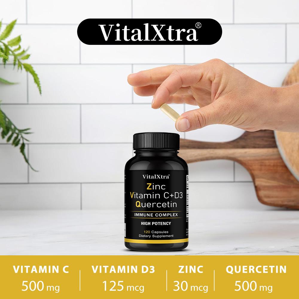 Zinc Quercetin 500mg with Vita - Nutrition Zinc recensione e prezzo