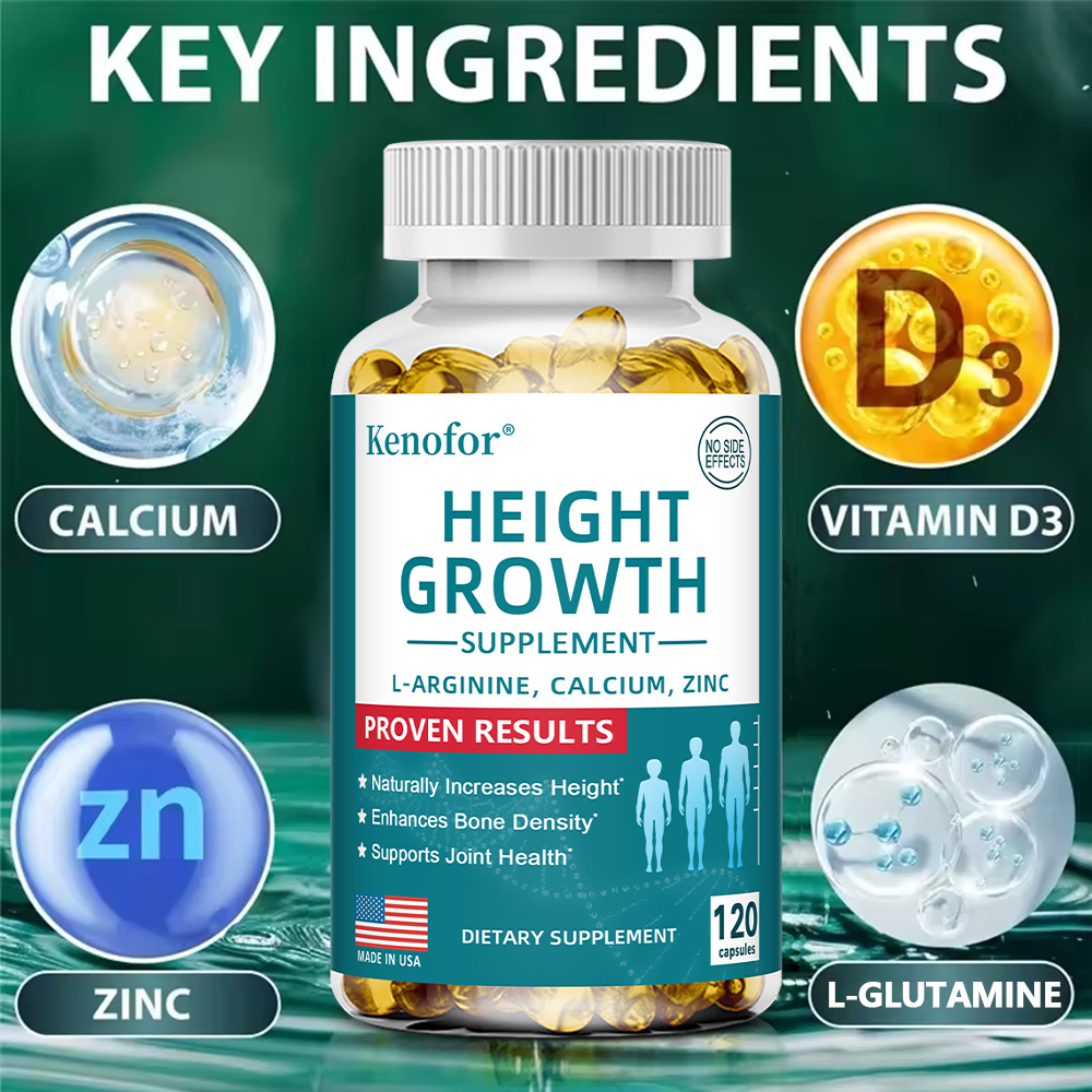 Height Growth Supplement - Cal - Nutrition Zinc recensione e prezzo