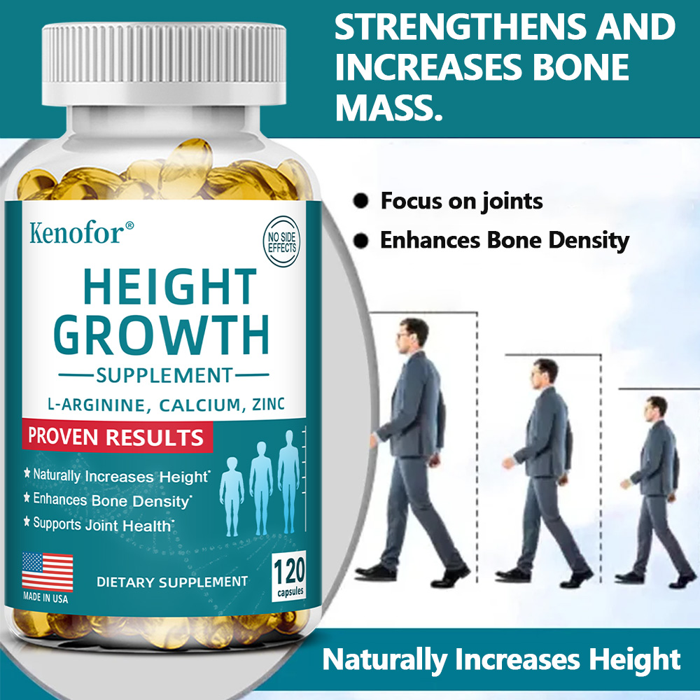 Height Growth Supplement - Cal - Nutrition Zinc recensione e prezzo