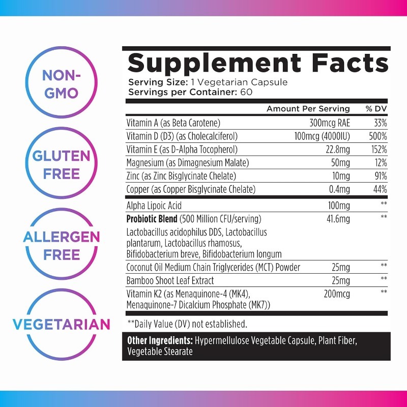 Vitamin D3 K2 4000 Iu Suppleme - Nutrition Zinc recensione e prezzo