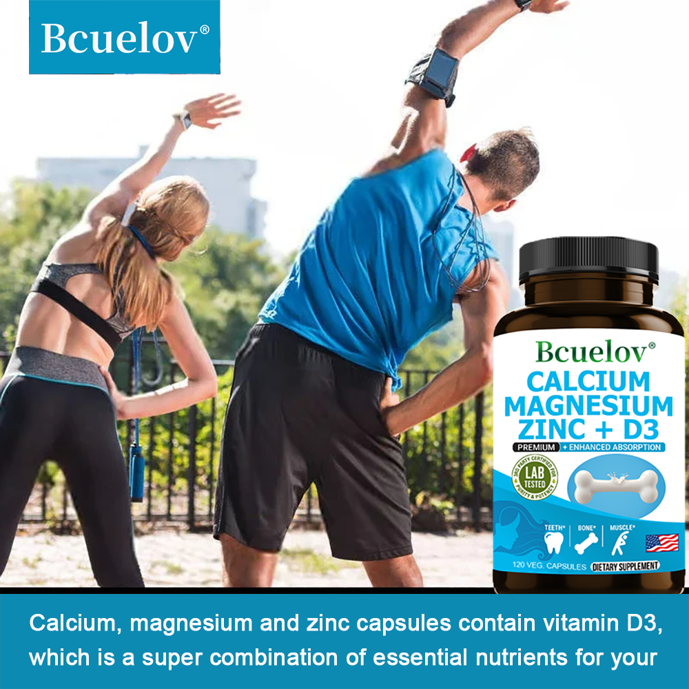 Bcuelov Calcium Magnesium Zinc - Nutrition Zinc recensione e prezzo