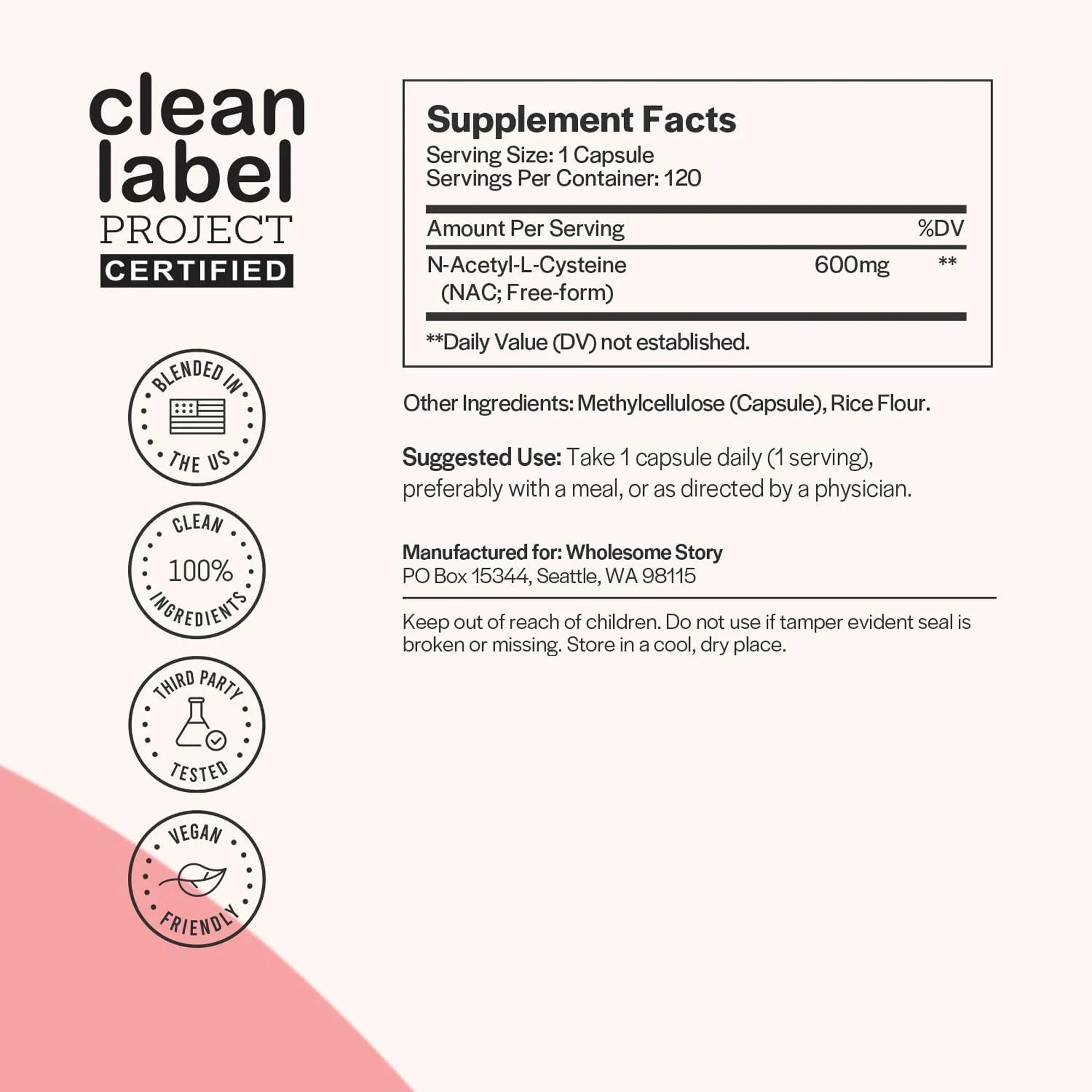 NAC (N-Acetyl L-Cysteine) 600m - Nac N Acetyl Cysteine recensione e prezzo