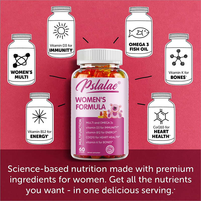 Vitamins for Women - MULTI and - Multivitamin Gummy Adult recensione e prezzo