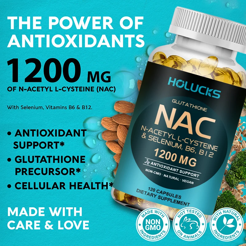 Glutathione NAC Complex with C - Nac N Acetyl Cysteine recensione e prezzo